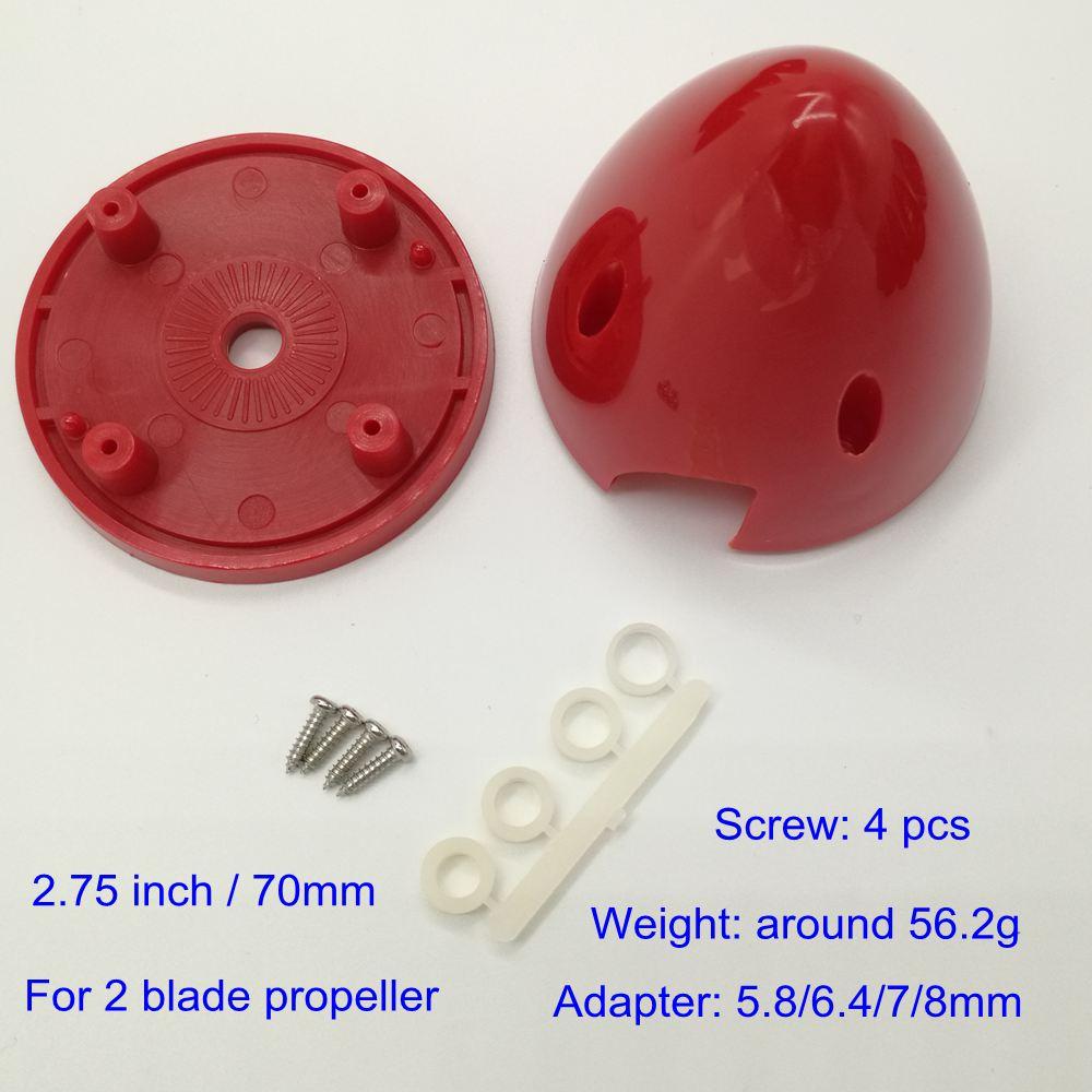 1.5 inch to 4 inch Plastic Spinner for RC Airplanes