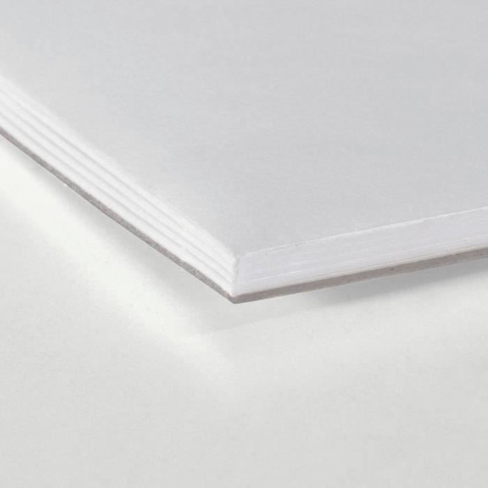 Sous-main - SIGEL - SY510 - Blanc - 50 feuilles - Format A2 (59,5 x 41 cm)