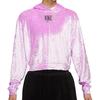 Nike Sweatshirts Women's Pink Hooded Moderate Regular CU6524-680