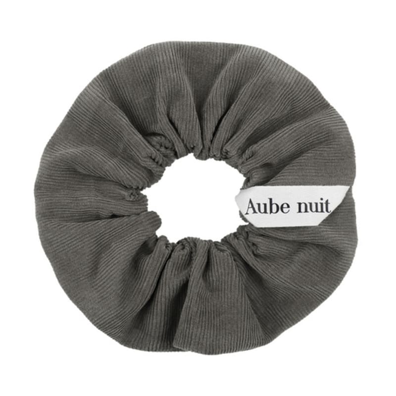 

Aube nuit Cozy Corduroy Winter Hair Scrunchie Winter Gray L L
