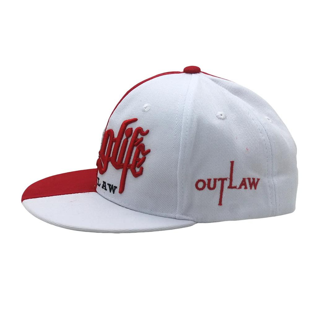 Color Matching Letter Embroidery Flat Edge Baseball Cap European and American Men's and Women's Outdoor Leisure Hip-hop Hat