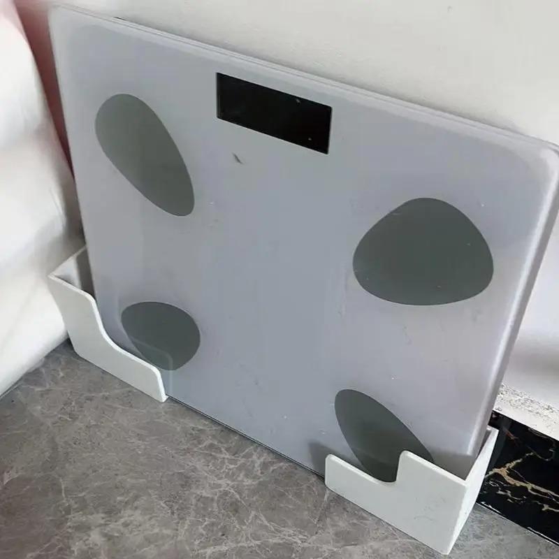 Weight Scale Bracket for Wall-Mounted Body Fat Storage and Printing