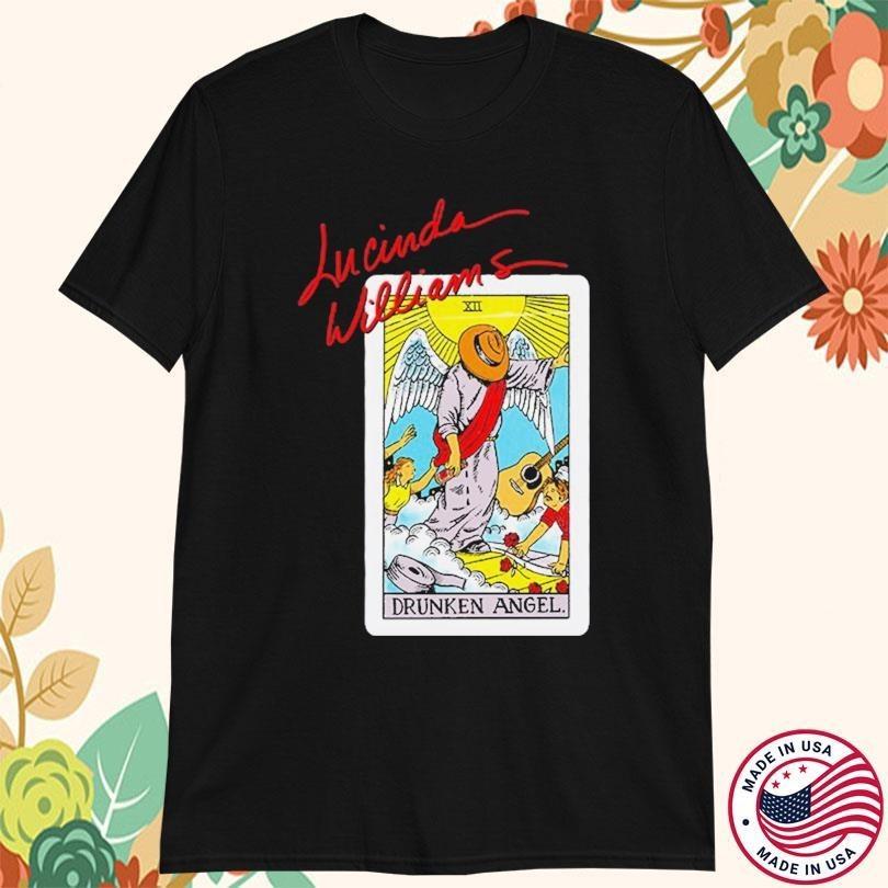 

Lucinda Williams Drunken Angel Tarot Card T-shirt S to 5XL ZL590 Unisex T-Shirt XXXXL