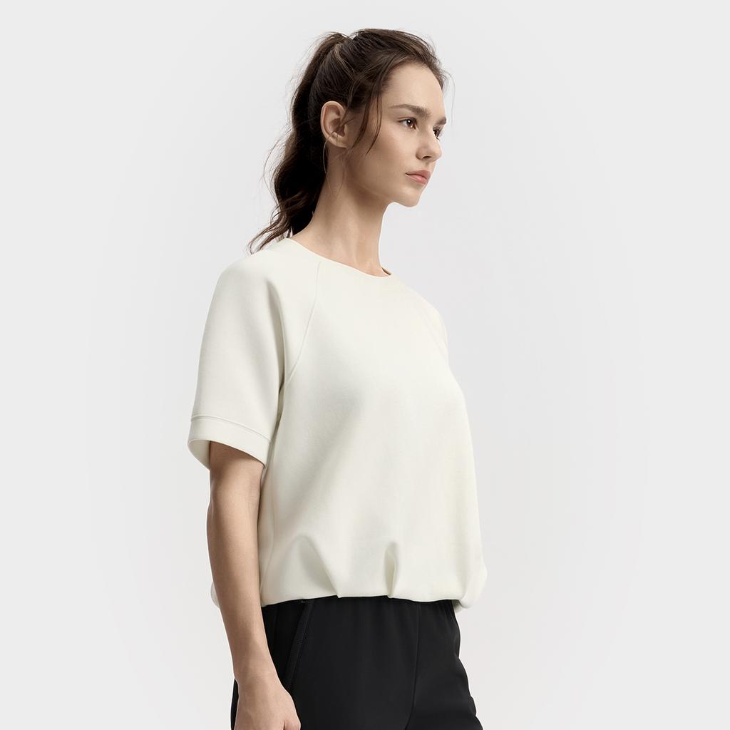 New FILA Fitness T Shirts Women's Heron White A11W531116FWT