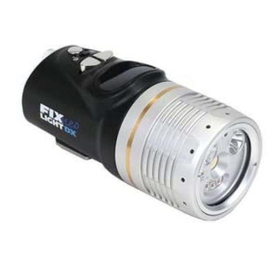 

Fisheye FIX NEO Premium 1500DX FS Underwater Light 1500 Lumens Wide Spot Underwater Beam Angle Rechargeable Frosted Silver Scuba Diving SWR & [30557]