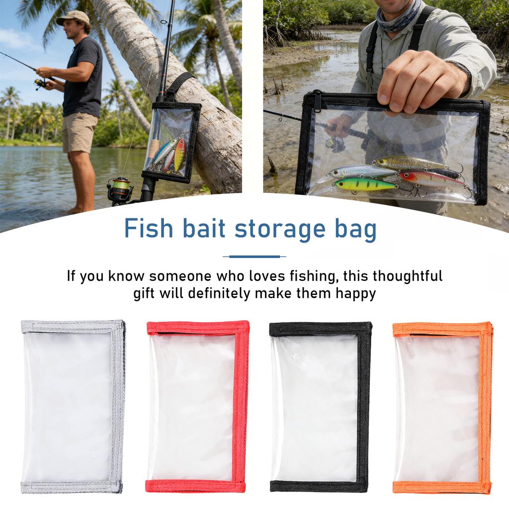 Fishing Wraps Clear PVC Covers Keeps Fishing Safe Easily See Fishing Hook Covers Storage