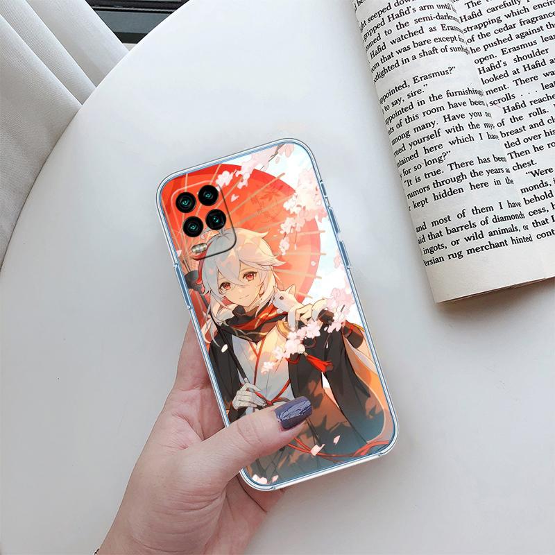 RA14 Genshin Impact Transparent Phone Case for Samsung Galaxy A04 A04S A14 A23 A34 A54 M23 M33 M52 M53