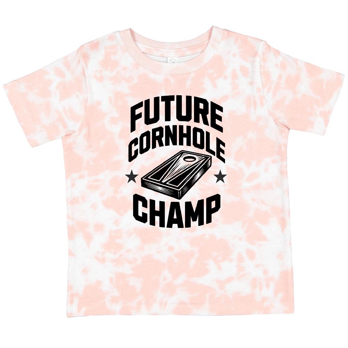 Inktastic Future Cornhole Champ Lawn Game Toddler T-Shirt Midwestern Beanbag Kid 150