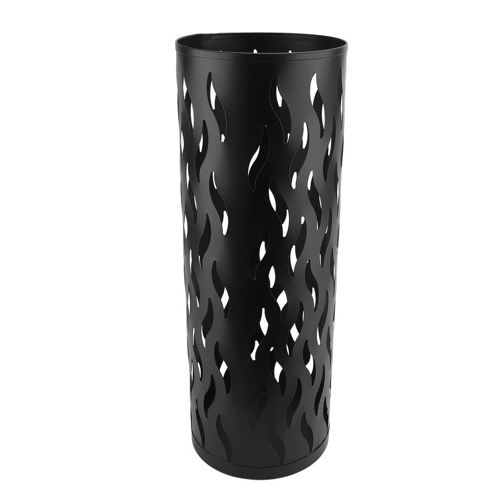 Metal Umbrella Holder Bin Stand Round Storage Rack Basket Freestanding   for   Hotel Entryway S