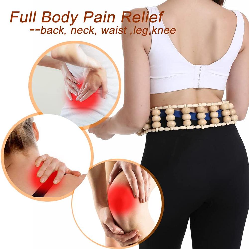 Professional Wood Therapy Massage Tools For Body Shaping Anti Cellulite Lymphatic Drainage Waist Sculpting