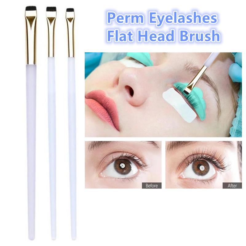 1 Pcs Gradient Handle Flat Brush Perming Eyelashes Lash Lift Tool Eyelash Perm Rod Eyelash Applicator Makeup Tools & Accessories