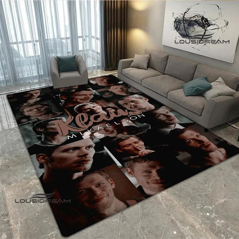 Tappeto originale Klaus Mikaelson Tappeto antiscivolo Tappetino da yoga Zerbino Oggetti di scena per fotografia Tappeto da cucina Tappeto per area Regalo di compleanno