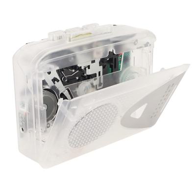 Grabadora de Cassette Compacta Vintage Cinta de Cassette Cinta a MP3 USB Reproductor de Cassette con Altavoz Grande y Auriculares Reproductor Alimentado por CC, Reproductor AM/FM, Jack,