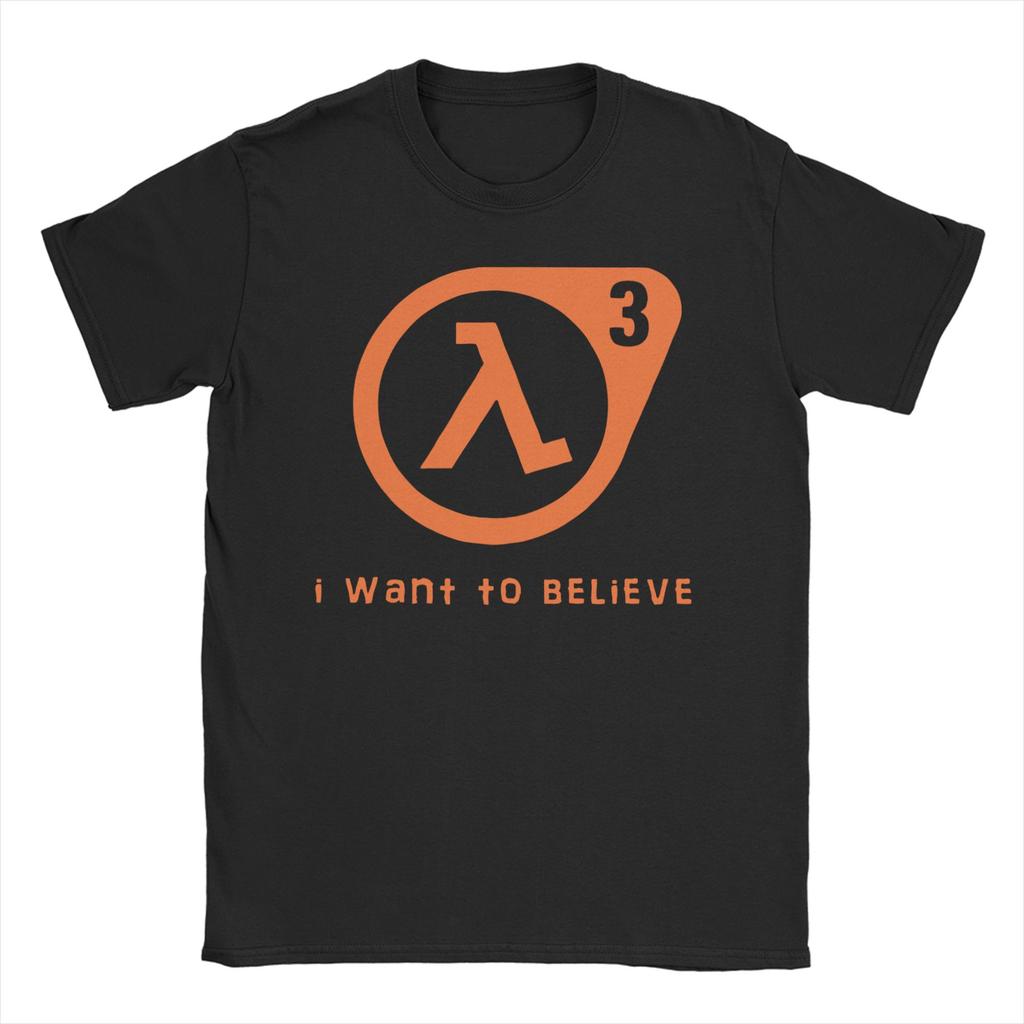 Leisure Half Life 3 Confirmed TShirt for Unisex Women Round Collar Cotton T Shirts  Short Sleeve Tee Shirt New Arrival Tops