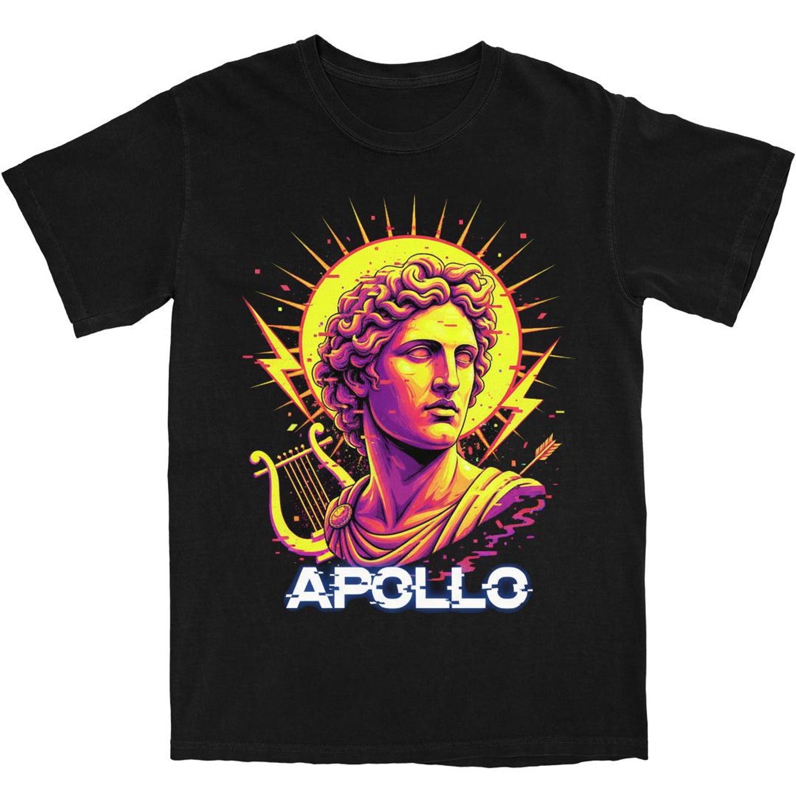 Apollo God of Music Shirt •Greek Mythology Shirt •Ancient God Shirt •Olympian Gods shirt •Greek Gods Shirt •Dark Academia Shirt XL