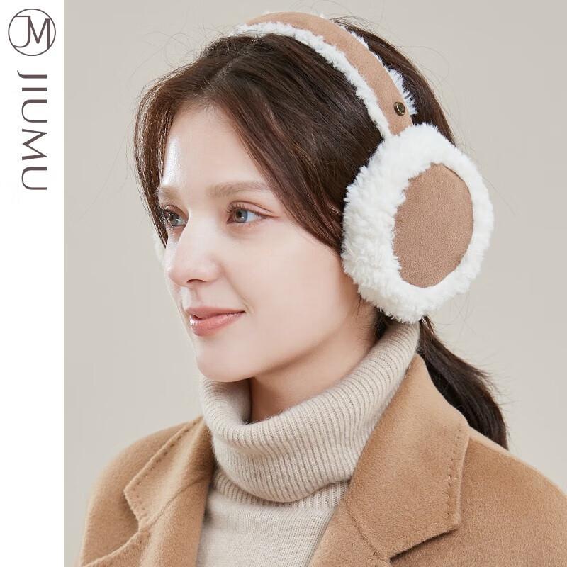 JIUMU Women's Winter Foldable Earmuffs