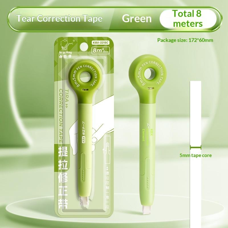 Colorful Correction Tape Creative Design Corrector Of Pen Shape Comfortable Holding Kawaii Stationery School Supplies 5Mm*8M
