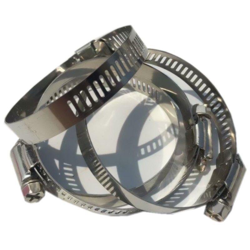 Stainless Steel Hose and Pipe Clamp for 1-Inch Water or Gas Pipes