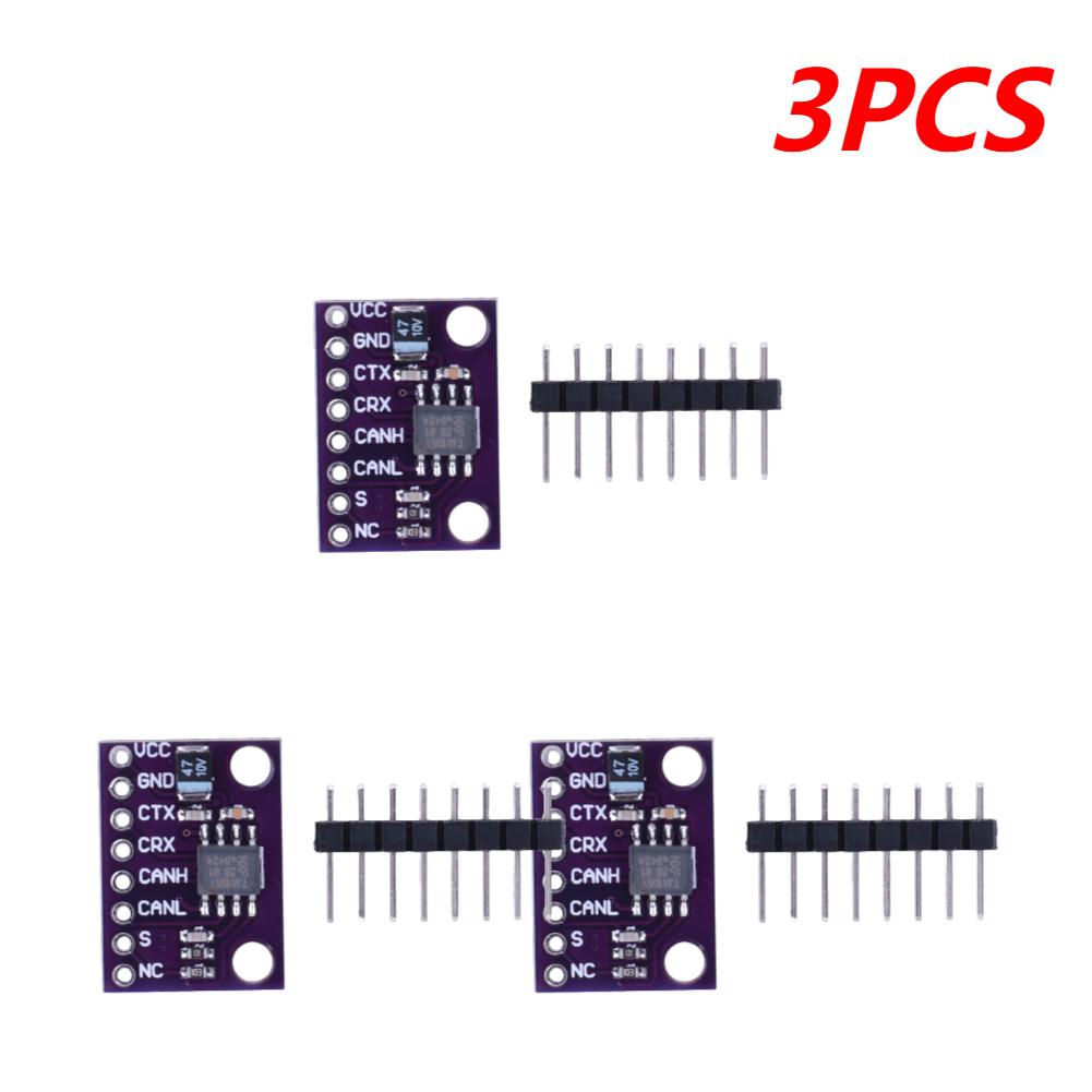 1-20pcs CJMCU-1051 TJA1051 CAN Transceiver Breakout Board 3V-5V High Speed Low Power Consumption 1Mbit/s CAN Transceiver Module