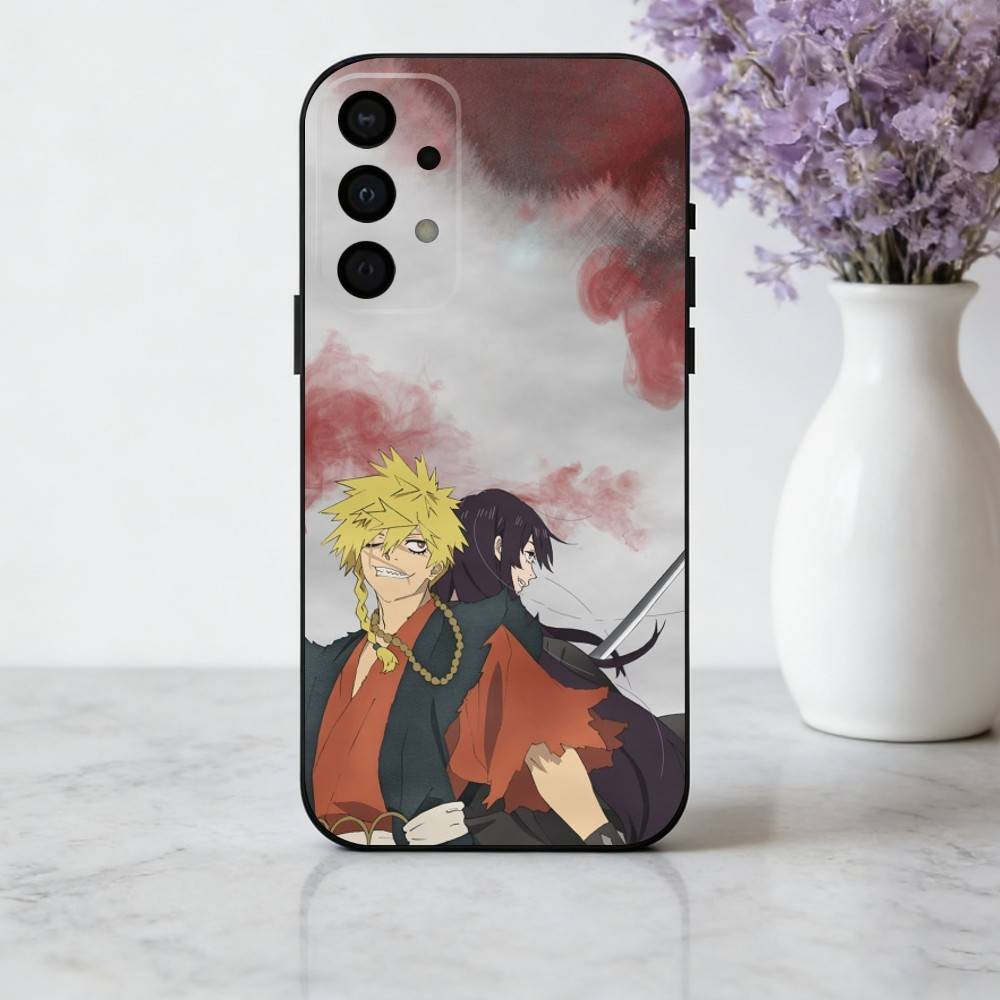 H-Hell P-Paradise Jigokuraku Phone Case For Samsung Galaxy A73,A72,A71,A70,A53,A52,A51,Others Soft Black Cover