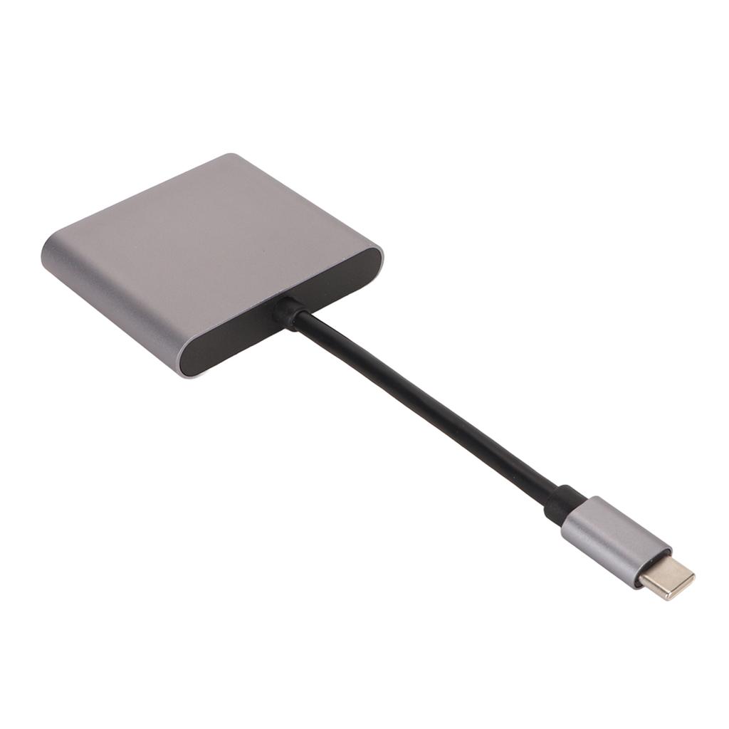 USB C to Dual HD Multimedia Interface Adapter Professional 2 in 1 4K 30HZ Plug and Play USB 3.0 Docking Station for