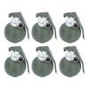 6PCS Kids Hand Grenades Toy with   Sound Light Effect Role Playing Props Fake Grenade Toy