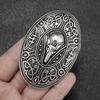 Retro Celtic Warship Brooch Men's Punk Trend Amulet Jewelry Motorcycle Riding Lapel Pin Accessories