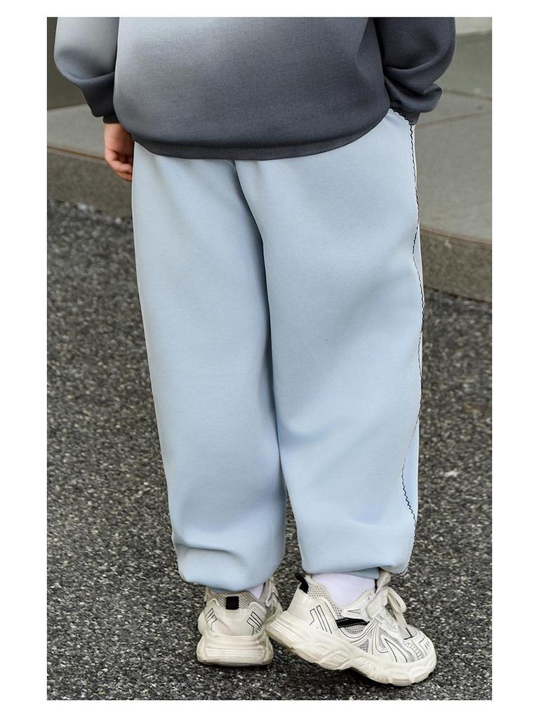 Plus Size Loose Fit Pants for Girls 8-15 Years, Spring/Autumn, Sports Casual Long Pants