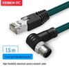 Yeren M12 To RJ45 Cat6 Industrial Camera & Sensor Cable
