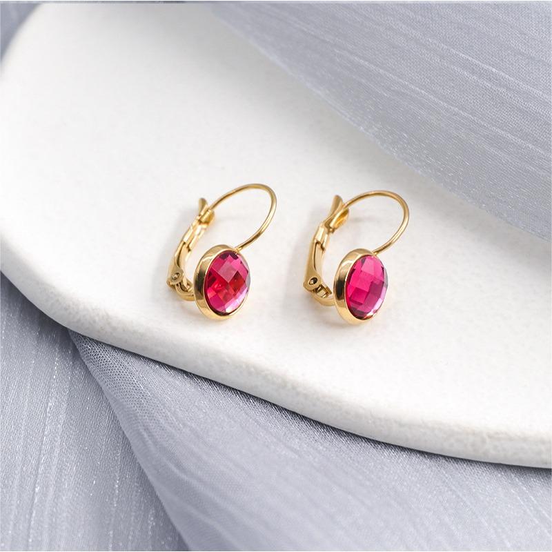 

Легкие роскошные аксессуары Высококачественные ювелирные изделия Австрийские стеклянные хрустальные серьги Серьги Модные женские заушники