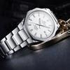 Casio Edifice Series Thin Three-Hand Quartz Movement Stainless Steel Strap Watch Men watches White EFR-S108YD-7A