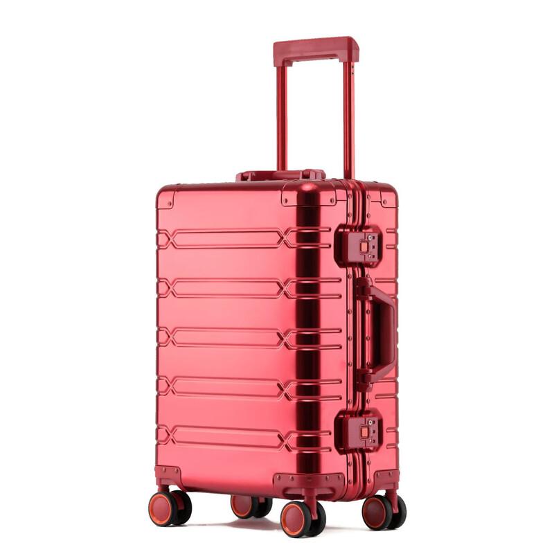Premium Aluminum-Magnesium Alloy Spinner Luggage 29 inch