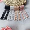 Women  Embroidered Bra Shoulder Straps Hollow Out Replacement Straps Comfortable Underwear Accessory For Daily Wear 1Pair