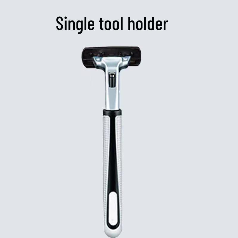 Gillette Six-Layer Manual Razor Blades for Beard Shaving - Old-Fashioned Shaving Style