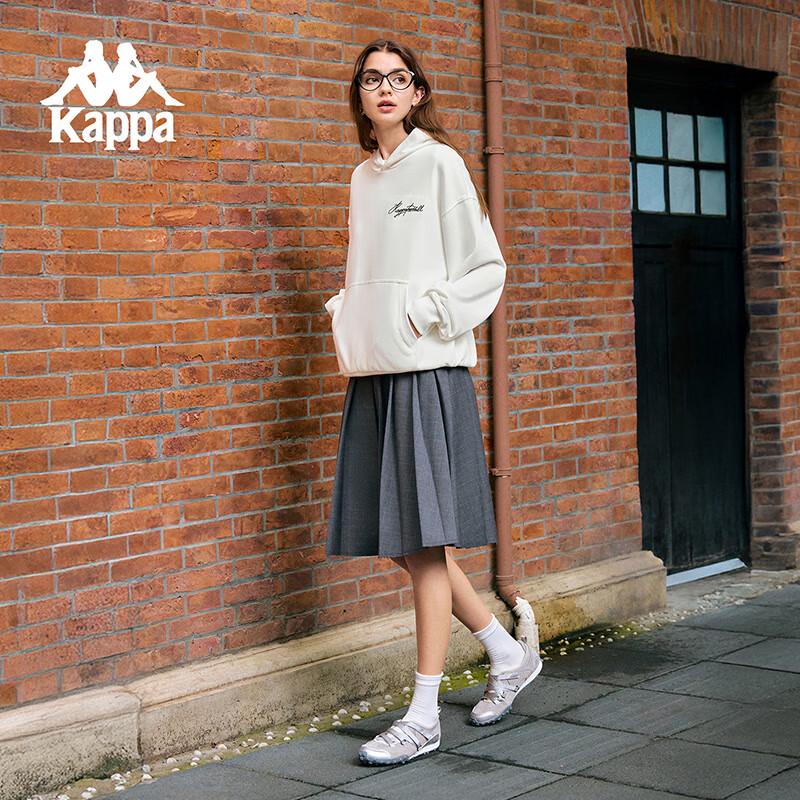Kappa Unisex Embroidered Hooded Pullover Sweatshirt