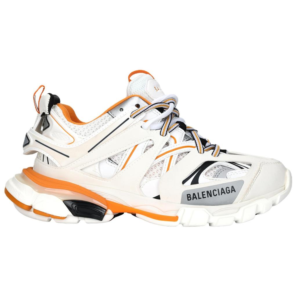 (WMNS) Balenciaga Track Trainer 'White Orange' Women's 542436W1GB19059