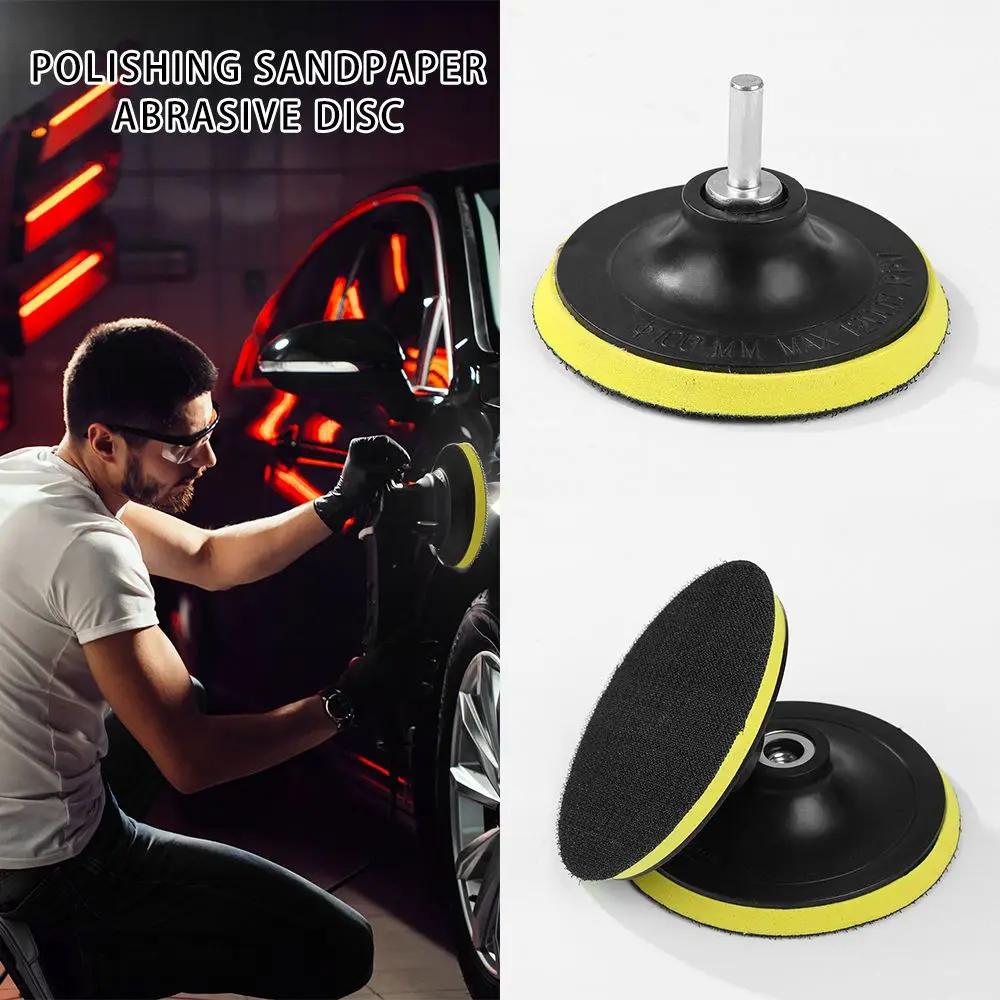 3/4/5" for Power Sanders Abrasive disks Disco soporte Pad Sandpaper Self-adhesive Sanding Disc Backing Pad Hook-Loop Plate