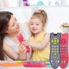 Baby TV Remote Control Kid Musical Early Educational Toy Simulation Electric Numbers Children Learning Toy with Light Sound Gift