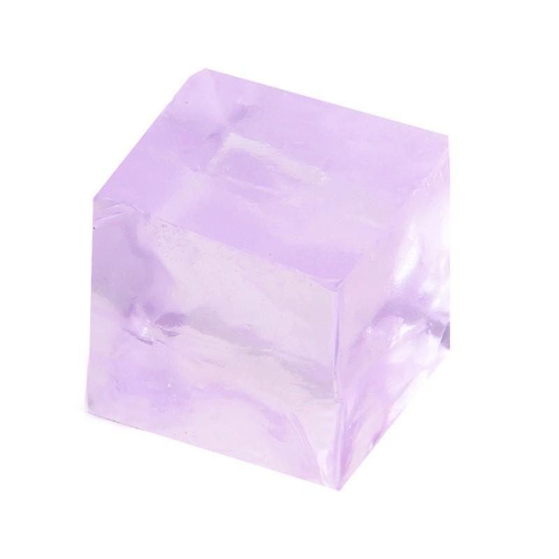10 Pcs Mini Release Stress Transparent Small Ice Block Pinch Music Children Simulation  Relaxing Mood Squeezing Toy Birthday Gif