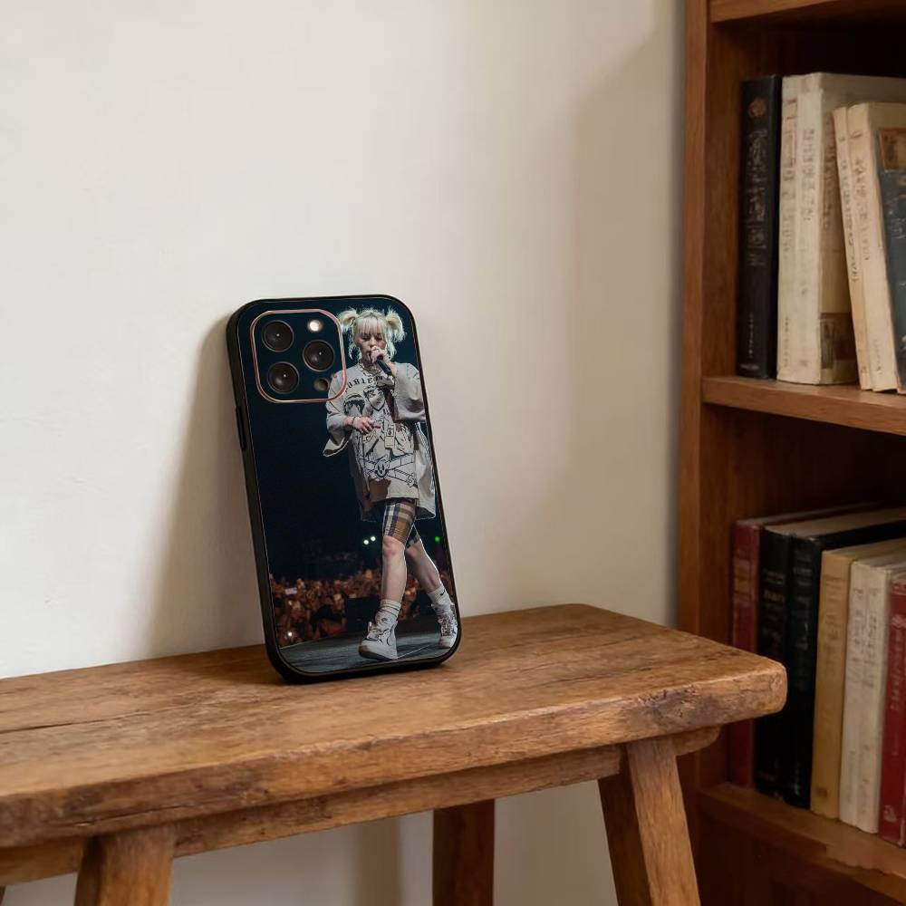 Billie Eilish P-Pirate Baird 'Connell Pouzdro na telefon Pro iPhone17,16,15,14,13,12,11 Plus,Pro Magnetické s Magsafe Bezdrátové nabíjení