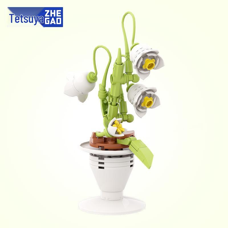 Bukiet Sukulentów Klocki - Prezenty Świąteczne i Zabawki