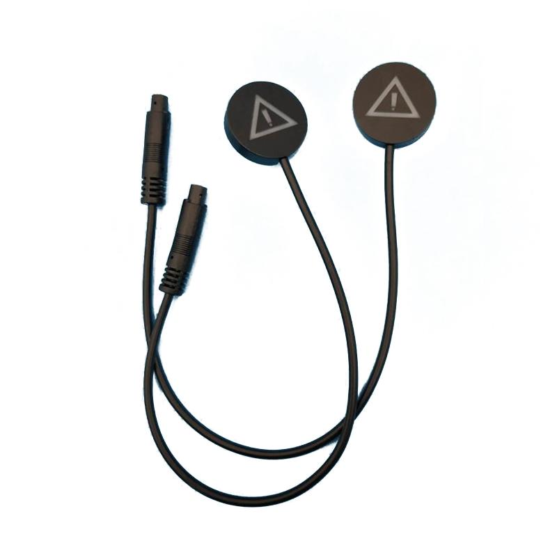 

2 шт. Автомобильная система обнаружения слепых зон bsd сигнальная лампа сигнализация безопасность вождения автомобильная сигнализация датчик помощи при движении