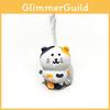 Selfdeprecating Bear Plush Toy With Short Pile Fabric For Backpack Decor