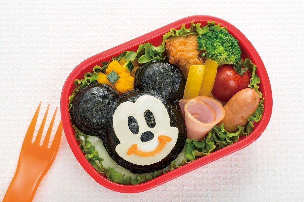 Skater 3D Rice Ball Mold Mickey Mouse Made in LKON1 Set, Disney, Japan,