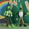 Irish Day Gnome Doll Decoration for Patricks Day Gnome Tomtes Dwarfs Ornament