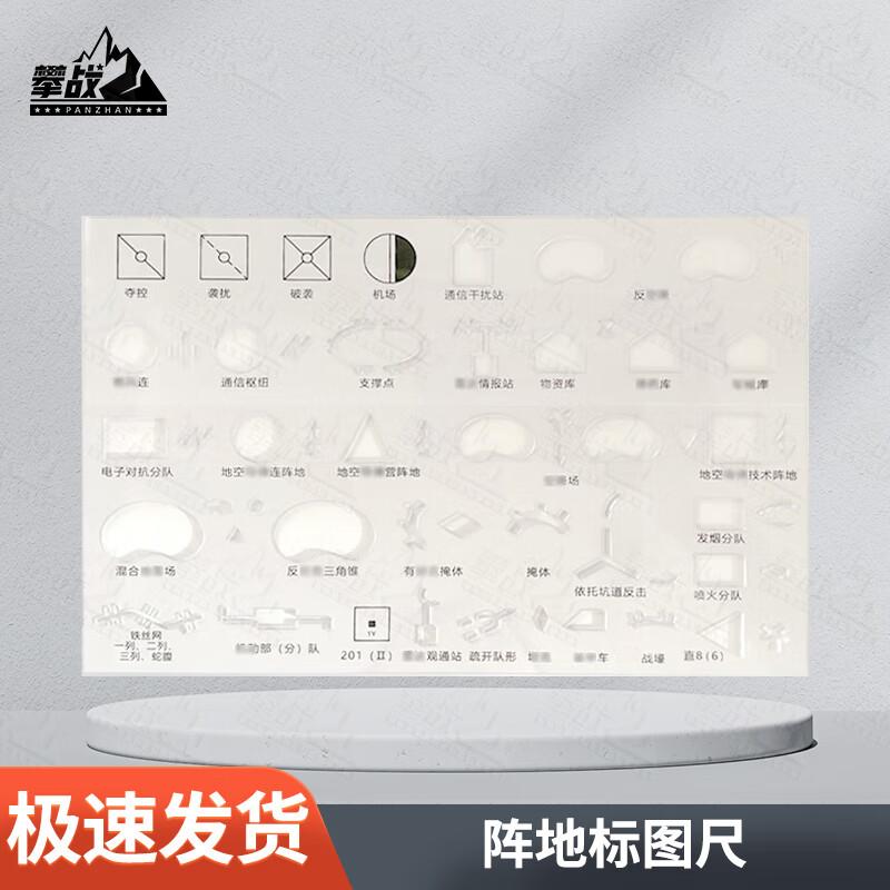 PZhan Tactical Map & Diagram Rulers