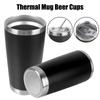 20oz With Lids Water Bottle Beer Cups Vacuum Insulated Leakproof Stainless Steel Tumbler Thermal Mug With Lids
