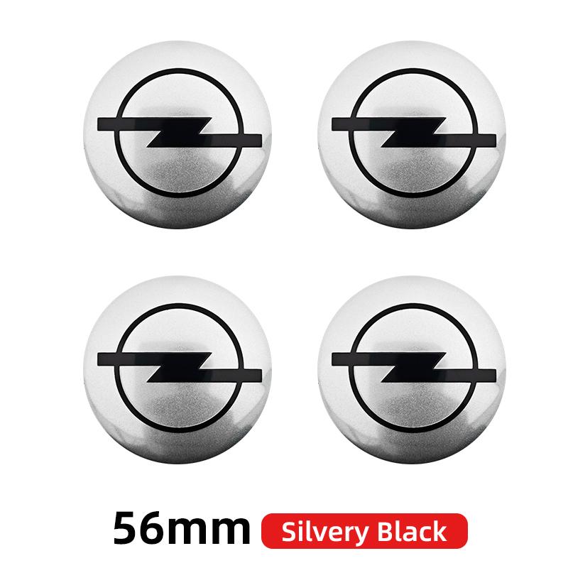 4pcs 56mm 60mm 65mm Car Wheel Center Sticker Hub Cap Decal Emblem For Opel Insignia Astra J F Antara Meriva H G Corsa OPC Zafira