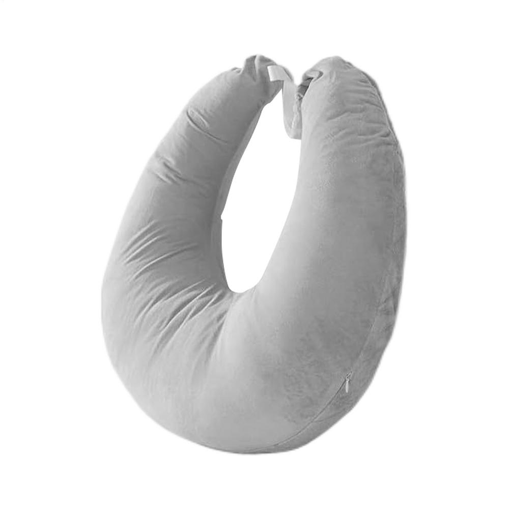 Эргономичная U-образная подушка на колени с подлокотниками для взрослых и детей, подушка-подставка для рук для вязания крючком, просмотра телевизора, для кровати