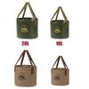 Collapsible Camping Foldable Sink Plastic Car Wash Bucket Car Folding Bucket  Gardening